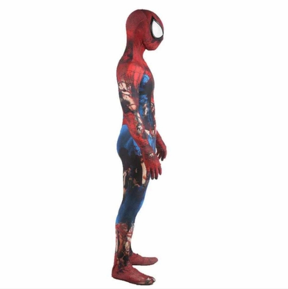 Zombie Spider-Man Jumpsuit Spiderman Cosplay no mask Included  XL/kids - Picture 8 of 10
